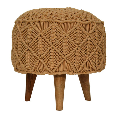 Handcrafted Crotchet Footstool