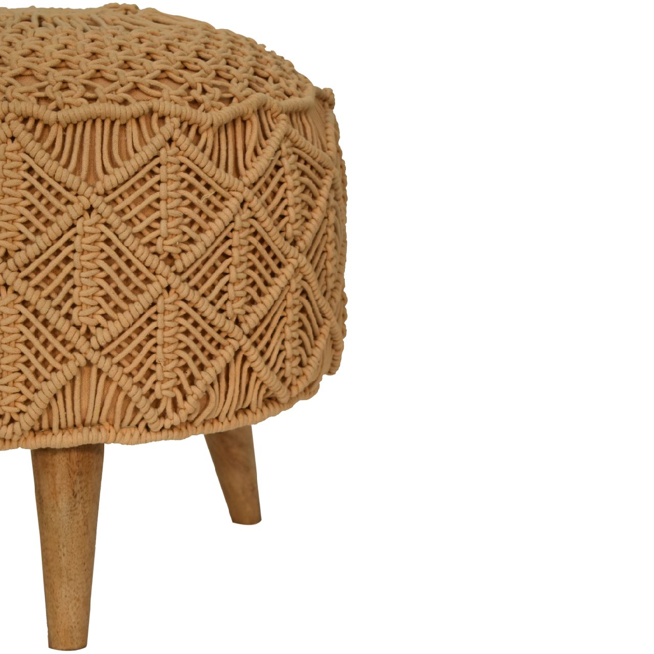 Handcrafted Crotchet Footstool