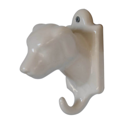 Ceramic Animal Wall Hooks (Set of 3)