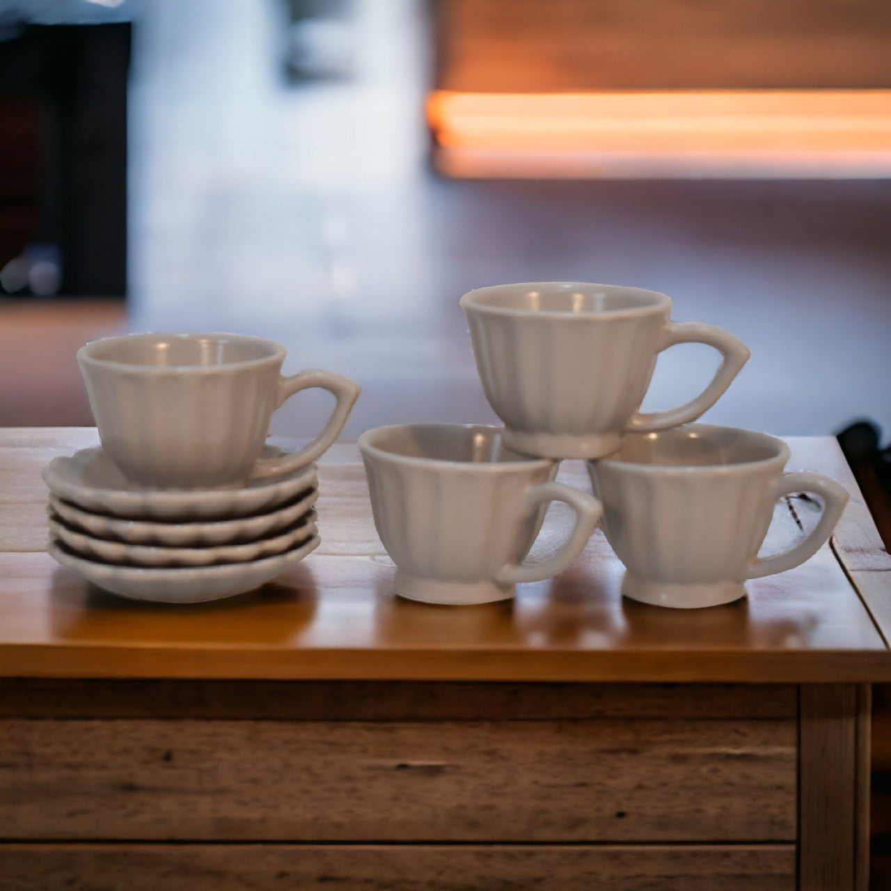 Ceramic Tea Set of 4