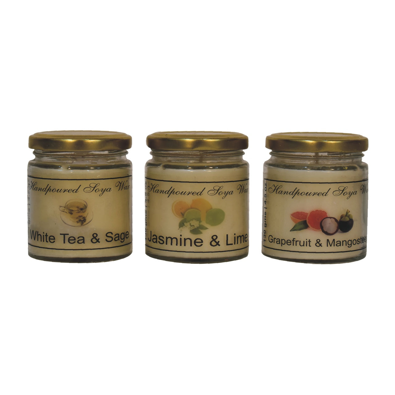 Scented Candle Set of 3 - Spring