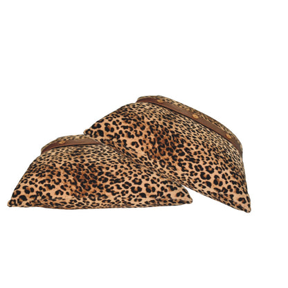 Cotton Velvet Cushion (Set of 2) - Leopard
