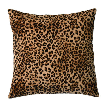 Cotton Velvet Cushion (Set of 2) - Leopard