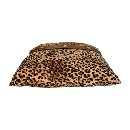 Cotton Velvet Cushion (Set of 2) - Leopard