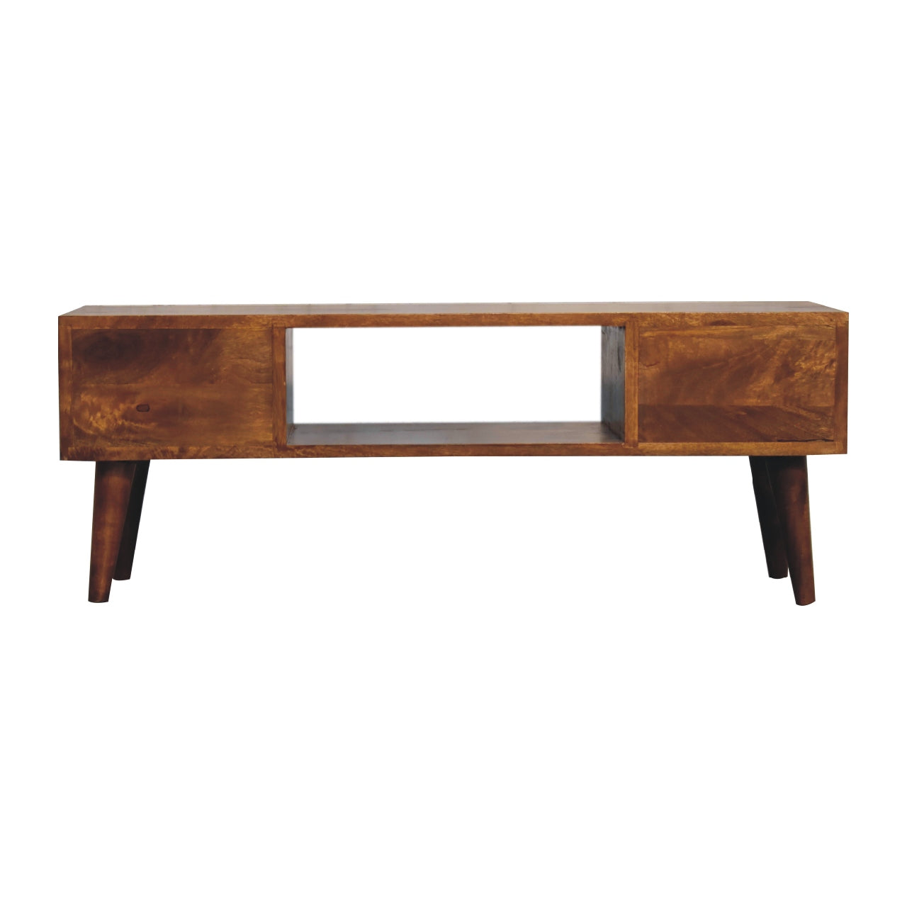Classic Oak Wood Coffee Table