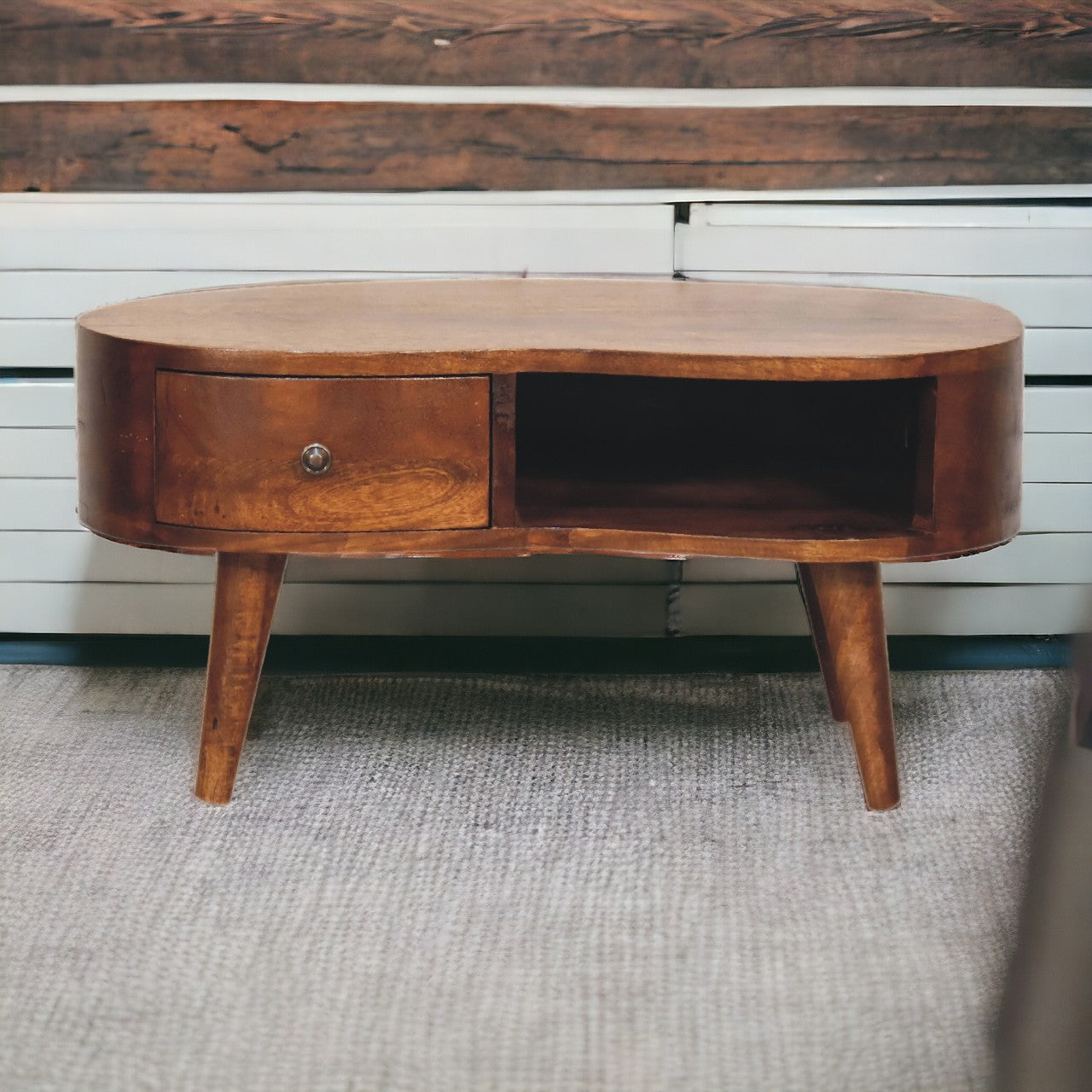 Chesnut Wave Coffee Table