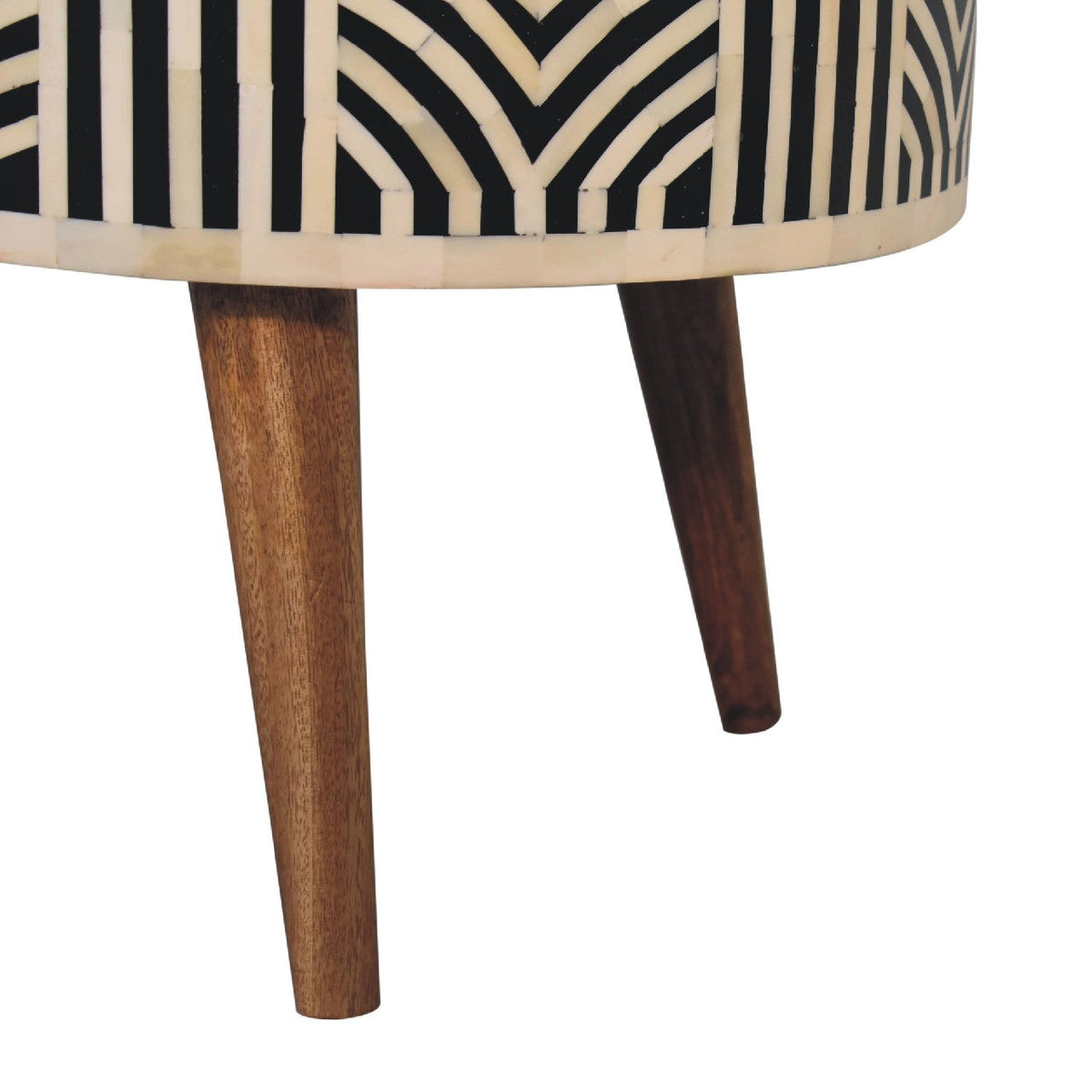 Bone Inlay Coffee Table dimensions and scale reference