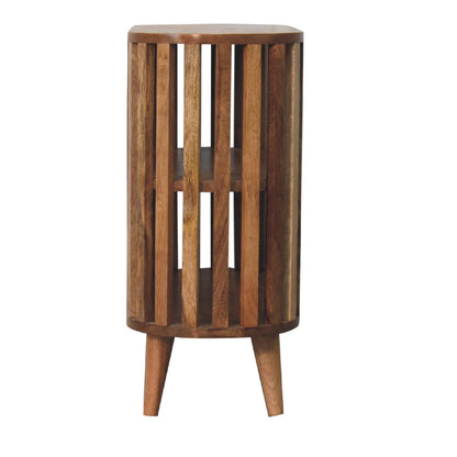 Open Fringed Shelf Table dimensions and scale reference