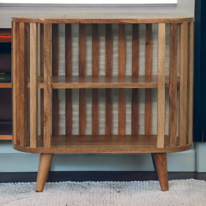 Open Fringed Shelf Table