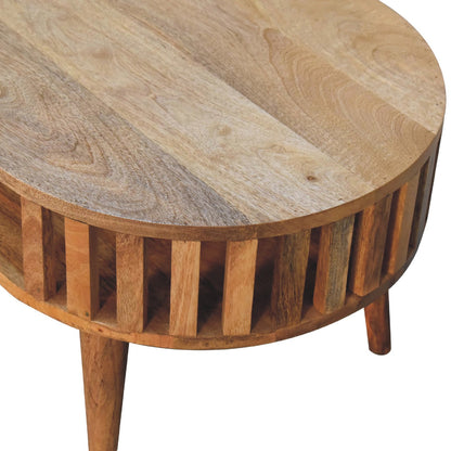 Fringed Open Coffee Table dimensions and scale reference