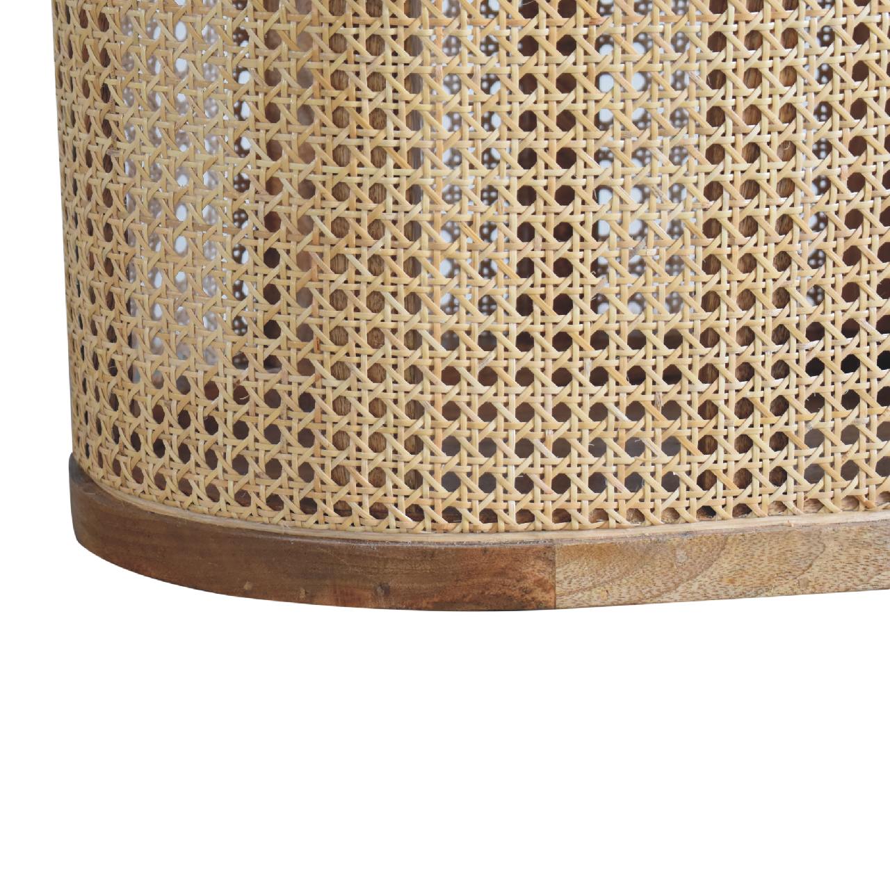 Rattan Lid-up Storage Stool
