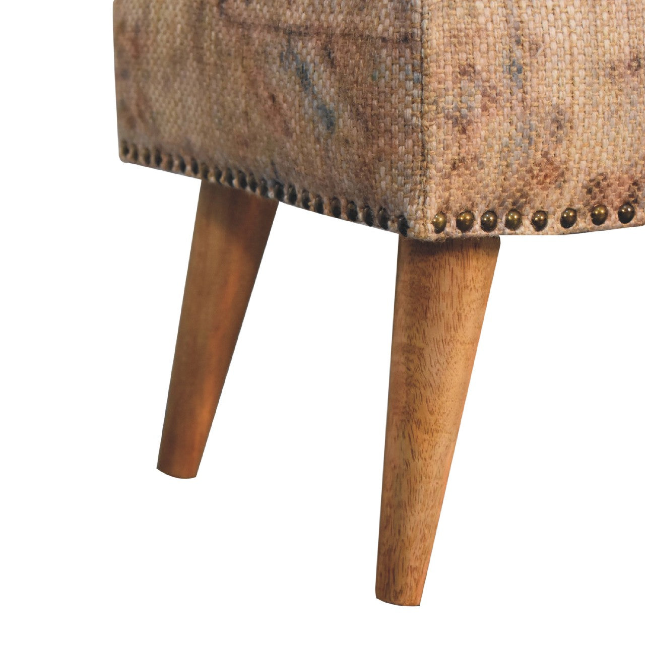 Buffalo Hide Durrie Bench