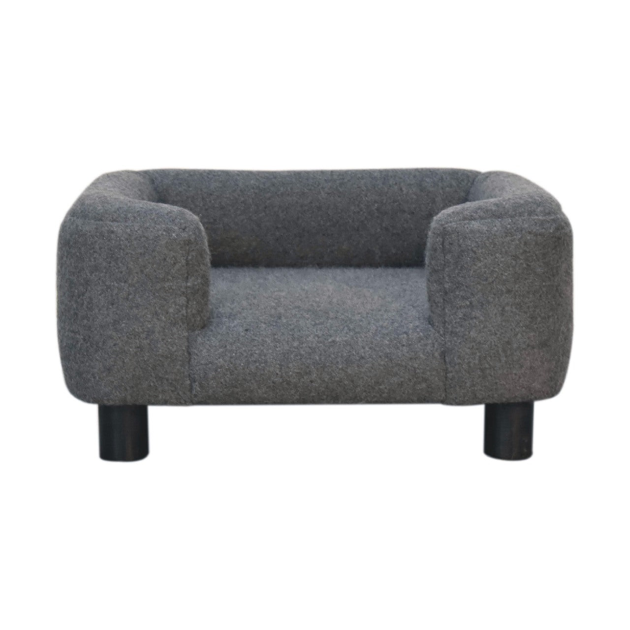 Battleship Tweed Pet Sofa Bed