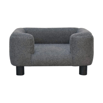 Battleship Tweed Pet Sofa Bed