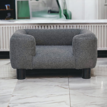 Battleship Tweed Pet Sofa Bed