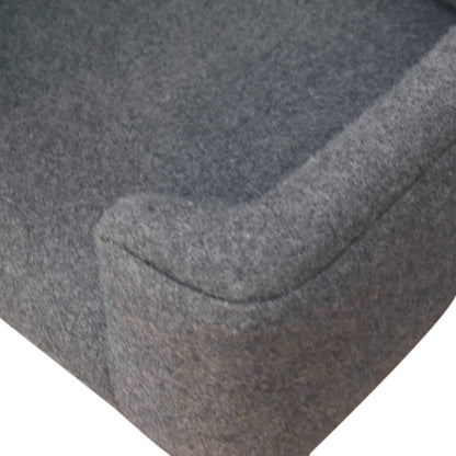 Battleship Tweed Pet Sofa Bed