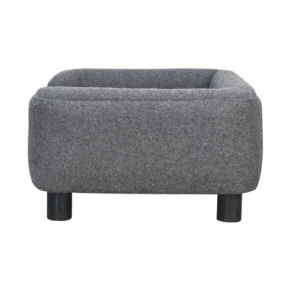 Battleship Tweed Pet Sofa Bed