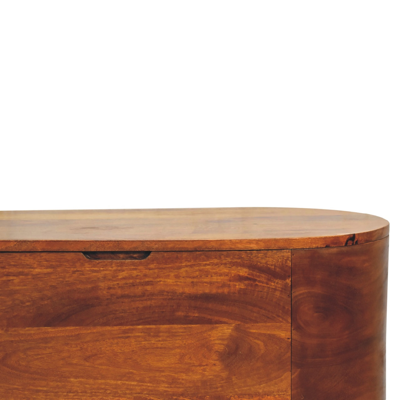 Chestnut Lid up Blanket Box
