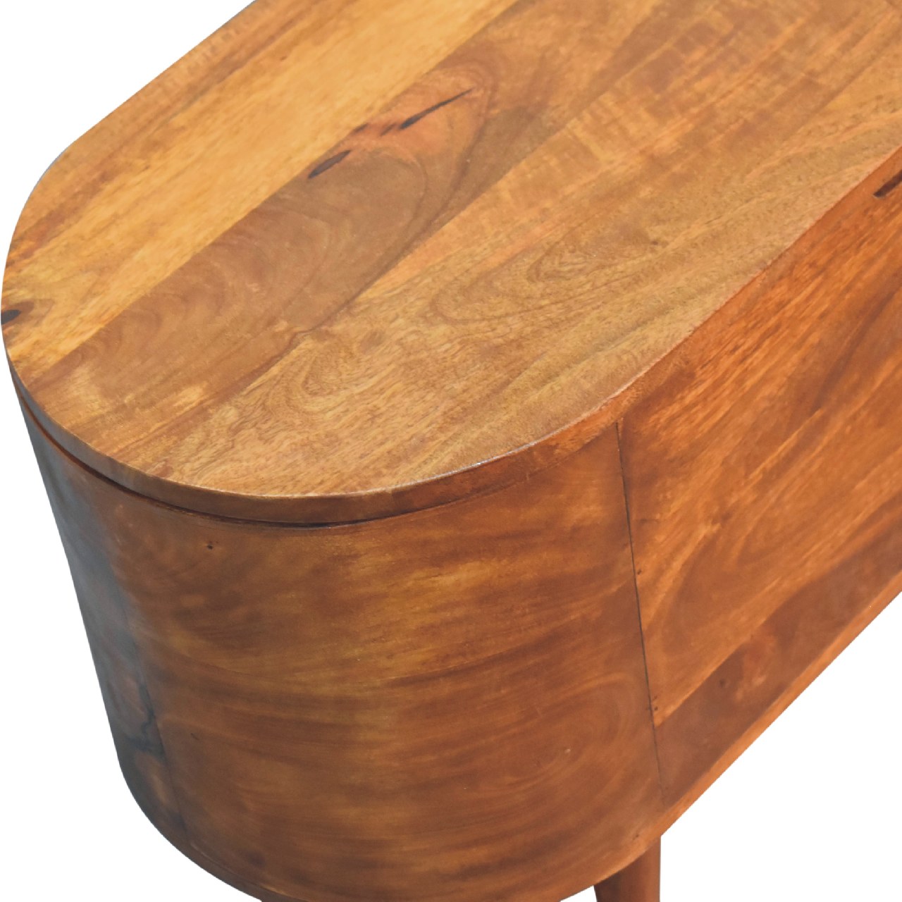 Chestnut Lid up Blanket Box