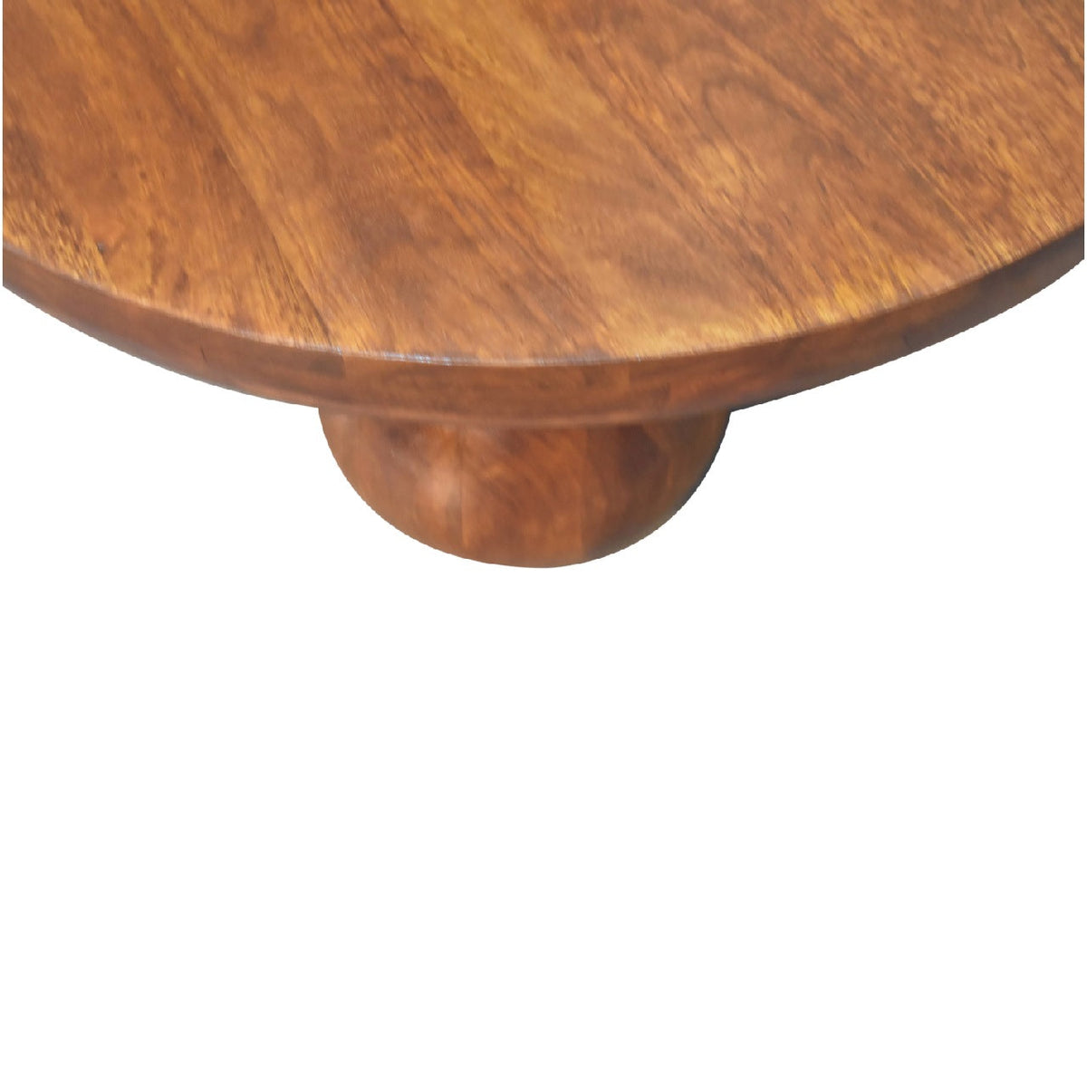 Chestnut Ball Coffee Table dimensions and scale reference