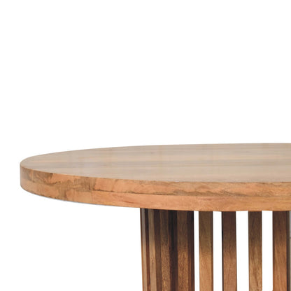 Fringed Round Dining Table