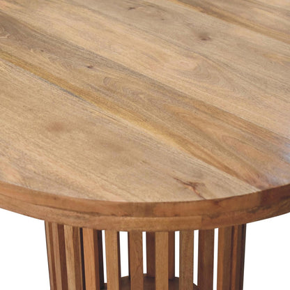 Fringed Round Dining Table