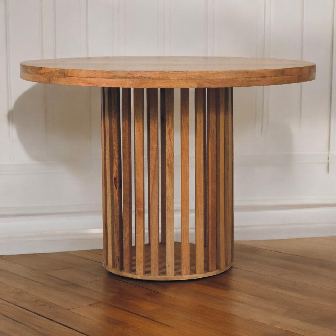Fringed Round Dining Table