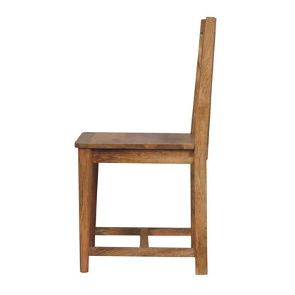 Fringed Dining Chair styled in a dining room setting
