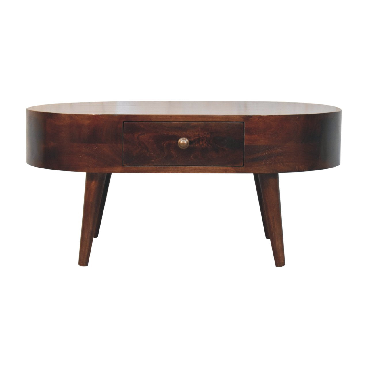 The Walnut Arc Coffee Table