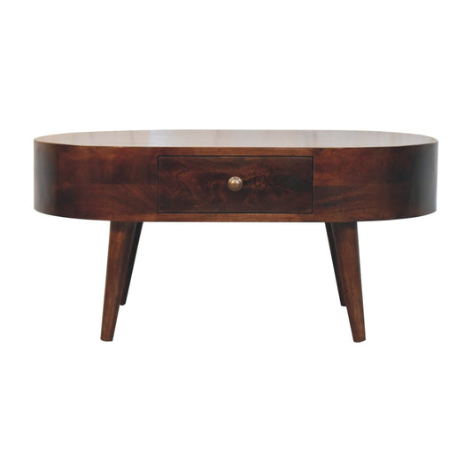 The Walnut Arc Coffee Table