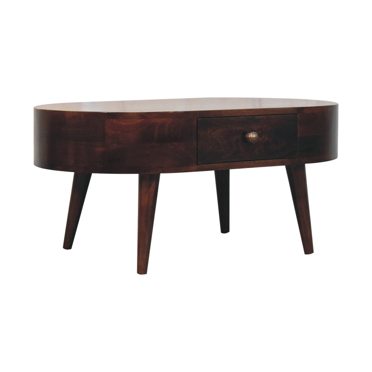The Walnut Arc Coffee Table