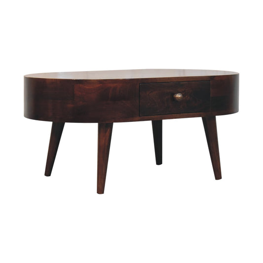 The Walnut Arc Coffee Table