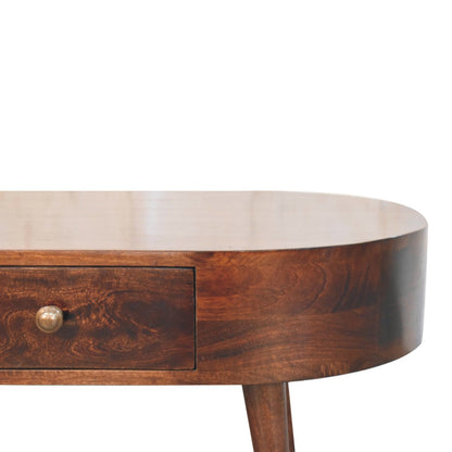 The Walnut Arc Coffee Table