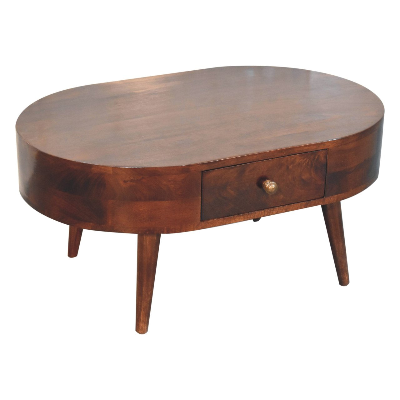 The Walnut Arc Coffee Table