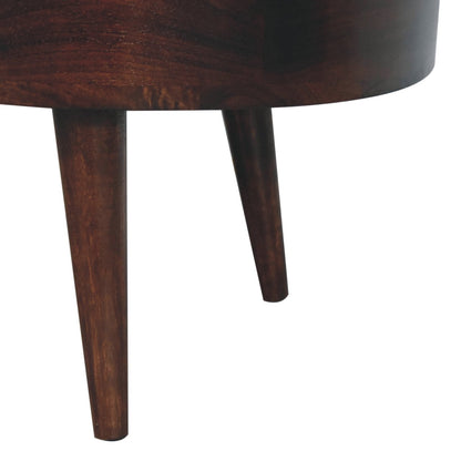 The Walnut Arc Coffee Table