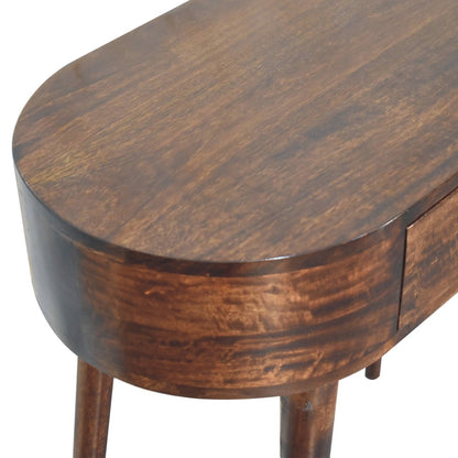 The Walnut Arc Console