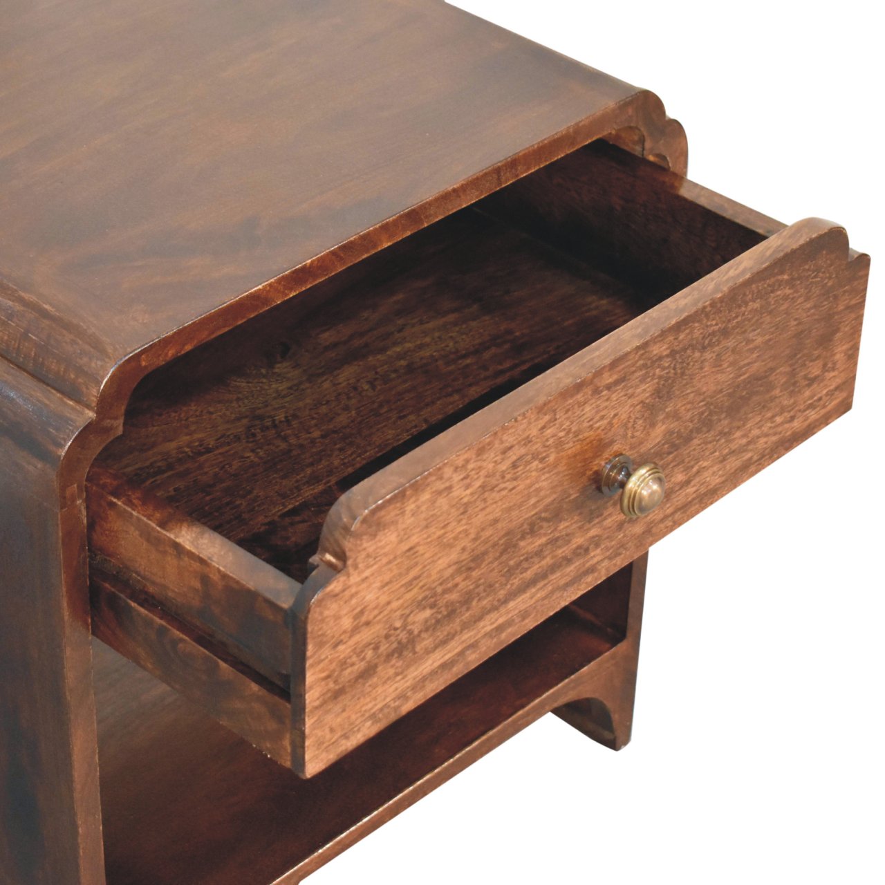 The Newton Walnut Bedside