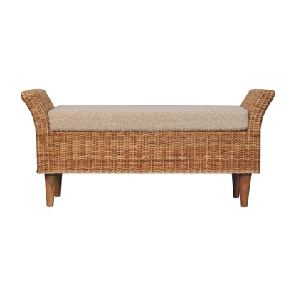 The Riviera Woven Bench