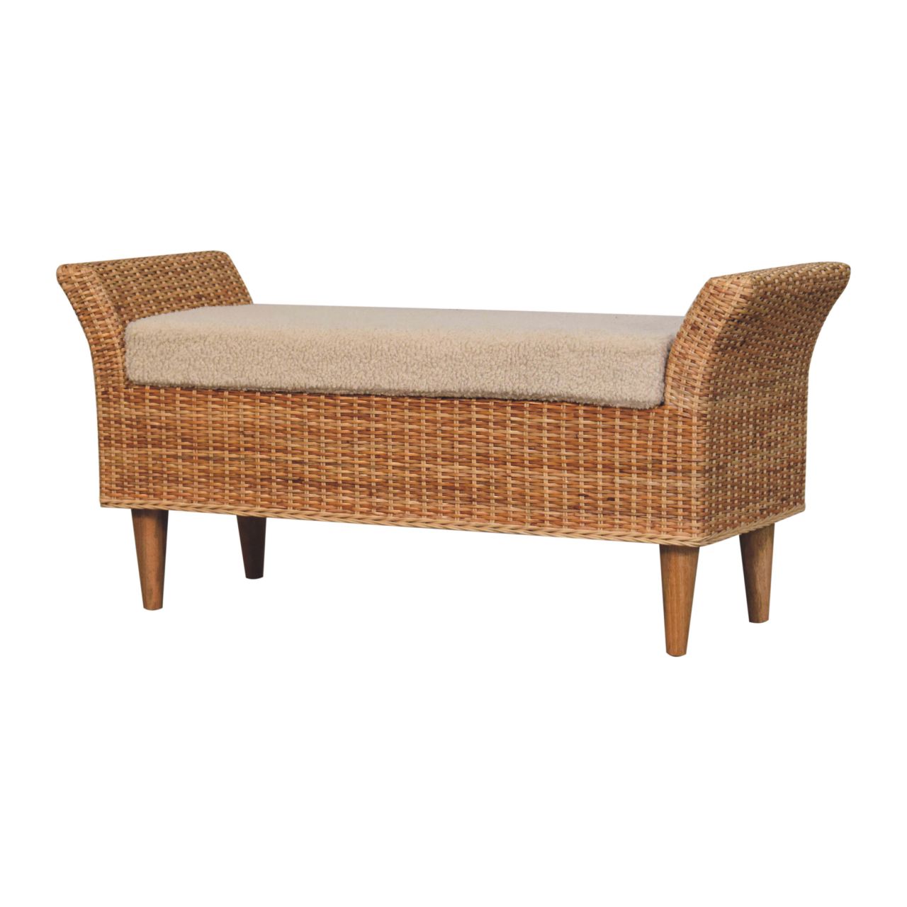 The Riviera Woven Bench