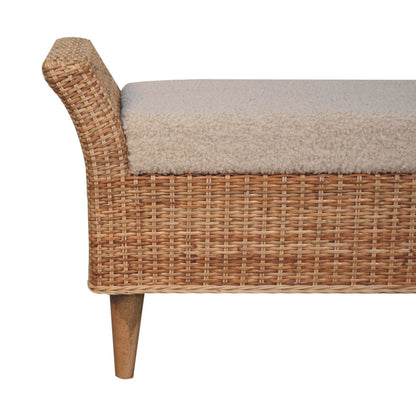 The Riviera Woven Bench