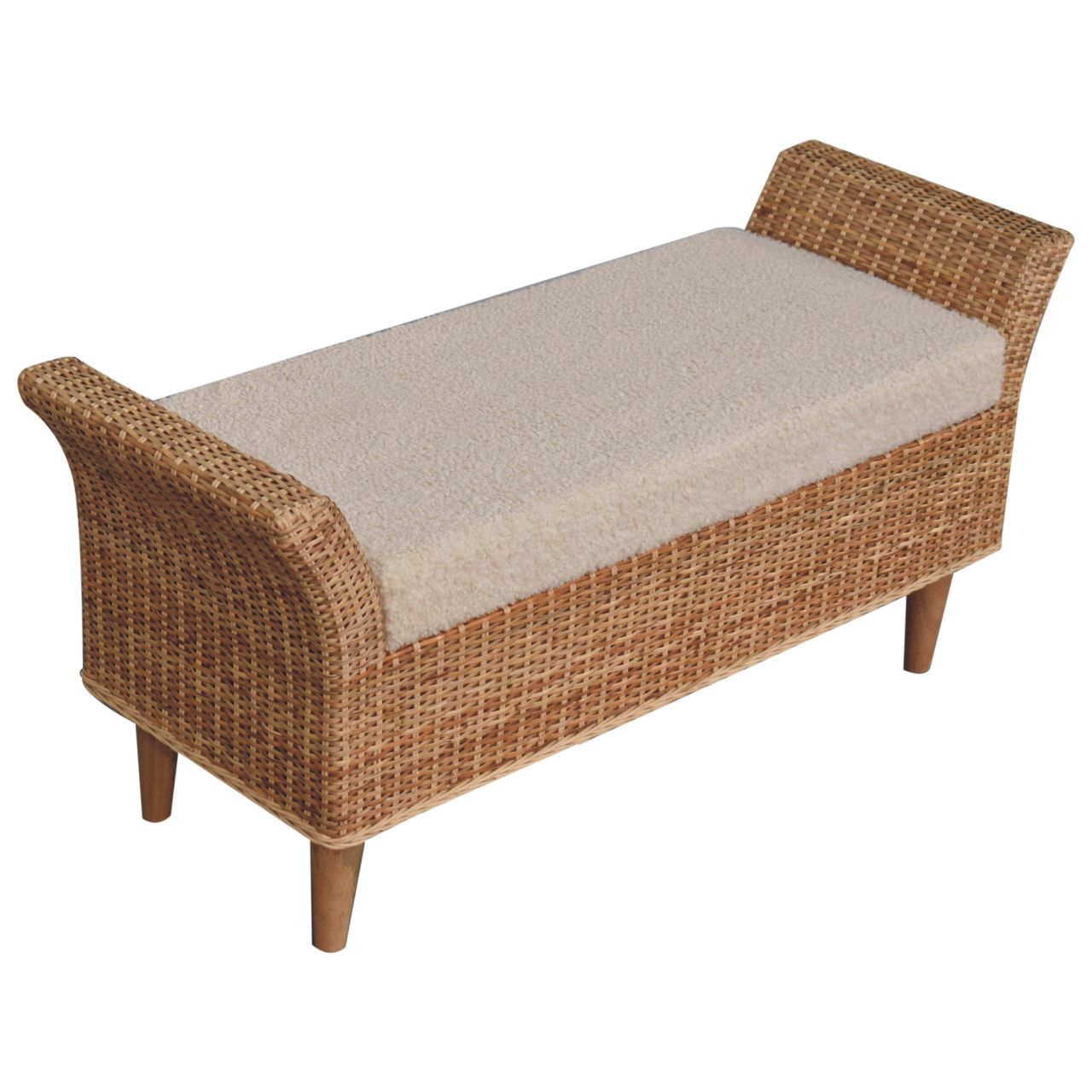 The Riviera Woven Bench