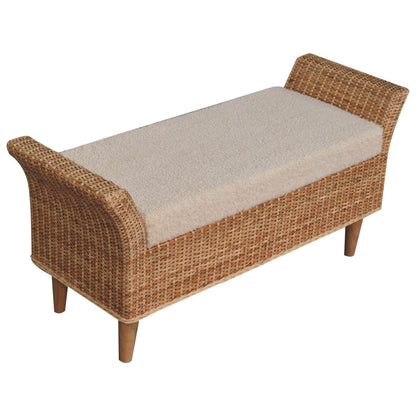 The Riviera Woven Bench