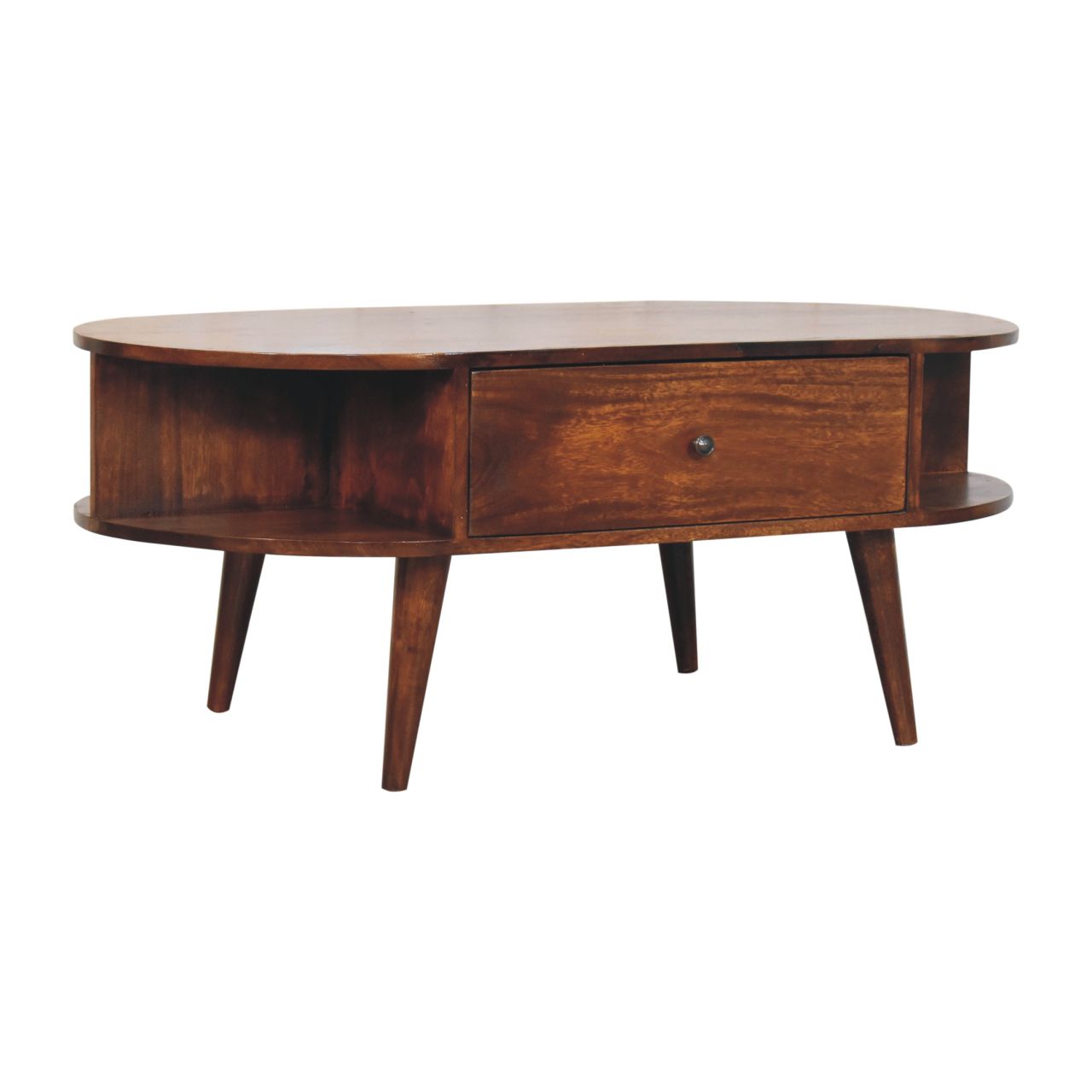 The Chestnut Oval Coffee Table