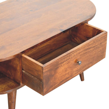 The Chestnut Oval Coffee Table