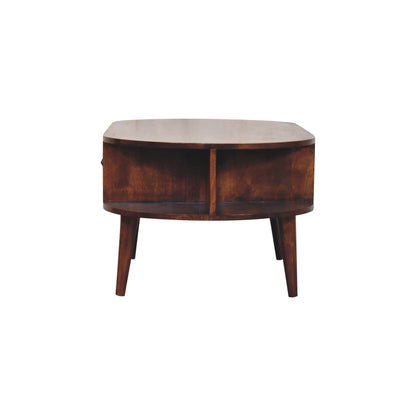The Chestnut Oval Coffee Table