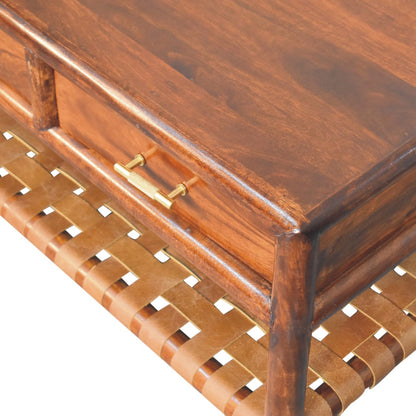 The Regency Woven Coffee Table