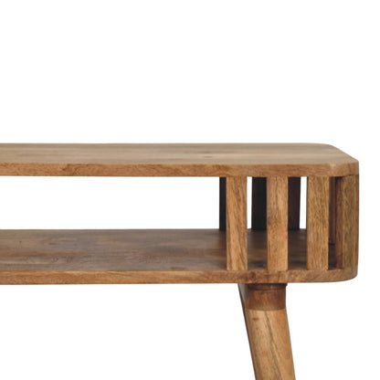 The Slatted Oak Console