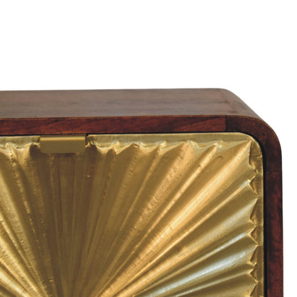 The Avora Sunburst Nightstand
