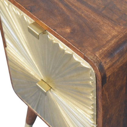 The Avora Sunburst Nightstand
