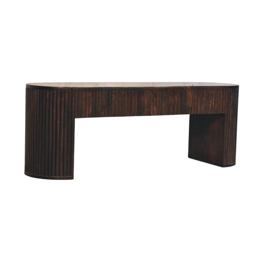 The Fluted Mocha Bench